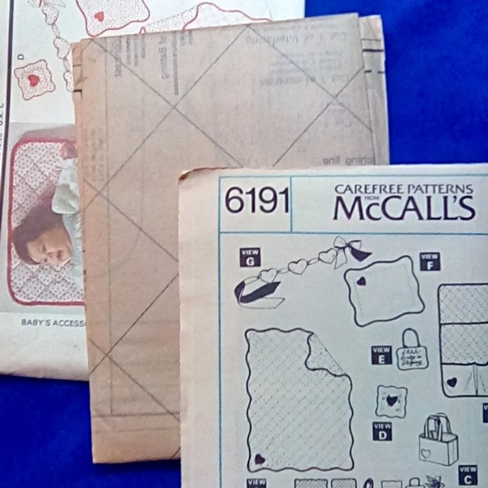 Vintage McCall's Baby Accessories